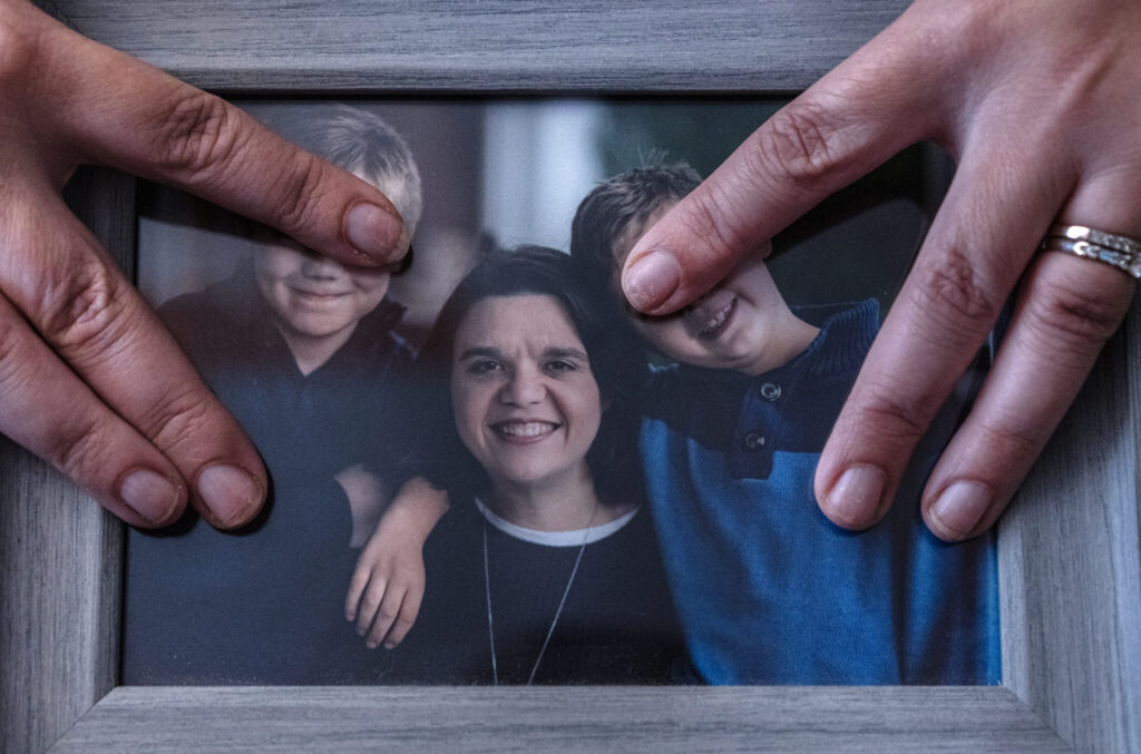 Alisa (pictured at her home in Nashville) and husband Brian face the prospect of having their adopted son retired to foster care and being charged with child abandonment because they cannot get the care they need for his complex psychological problems. (John Partipilo/Tennessee Lookout)